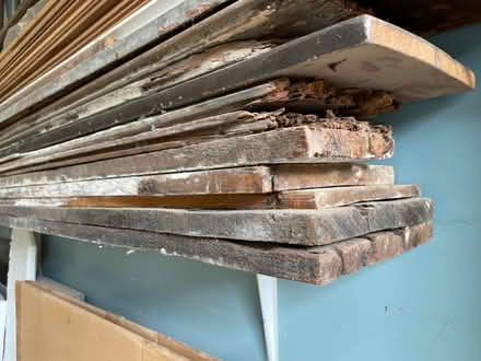 Photo of free Old wood planks (Nutley NJ) #1