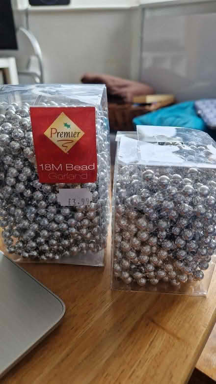 Photo of free Silver bead garland (AL1) #1