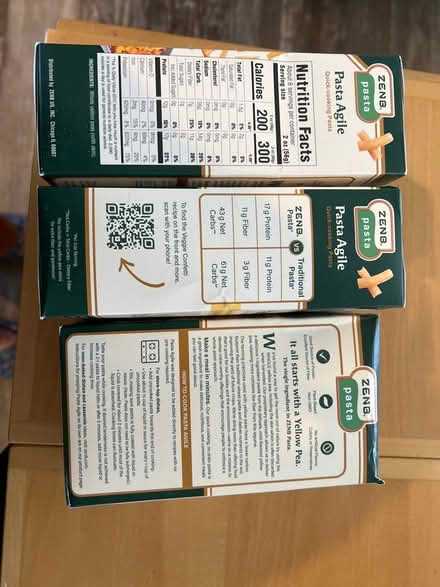 Photo of free 3 boxes of pasta (South East, near Kirkland.) #1
