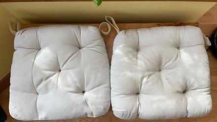 Photo of free Four seat cushions with tabs (EH16, Liberton) #2