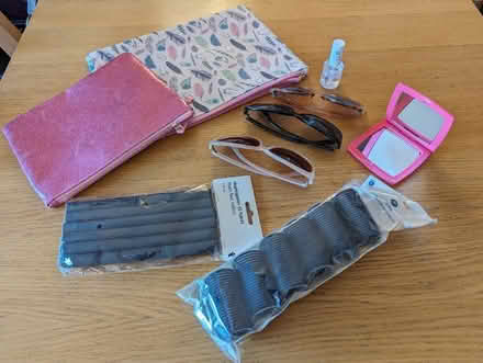 Photo of free Sunglass, hair curler, mirror, bags (Dun Laoghaire, Dublin) #1