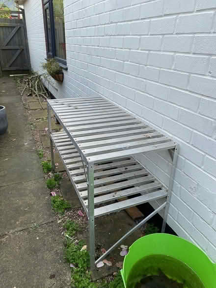 Photo of free Greenhouse staging (Shrewsbury) #1