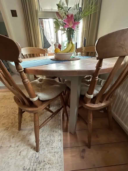 Photo of free Pine dinging table (GU21 4) #3
