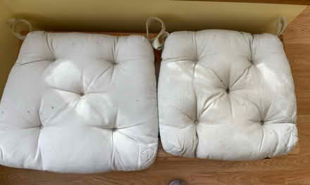 Photo of free Four seat cushions with tabs (EH16, Liberton) #1