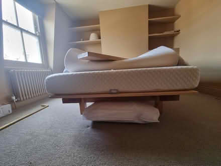 Photo of free Double bed w/ mem foam mattress (N1 Islington) #1