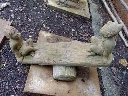 Photo of free Garden ornament (Stone Cross BN23) #1
