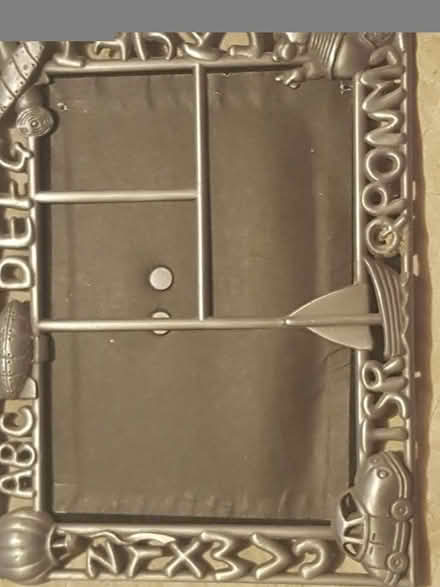 Photo of free Childs pewter photo frame (AB32) #1