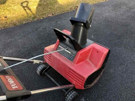 Photo of free Toro Power Curve Snow Thrower (Butler, NJ) #4