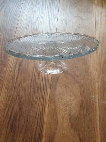 Photo of free Glass cake stand (Middleyard GL10) #1