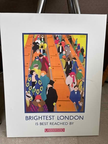 Photo of free London Underground poster prints (Royston, by the station (SG8)) #3