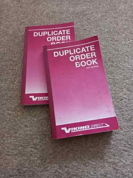 Photo of free Duplicate order books (Lancing BN15) #1