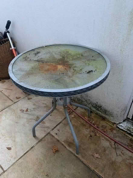 Photo of free Small garden table (Burgess Hill) #1