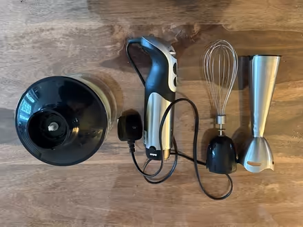 Photo of free Stick blender with accessories (W8, Kensington) #1
