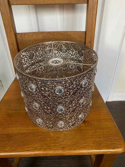 Photo of free Silver metal lampshade (Wellington East District Ward TA21) #1