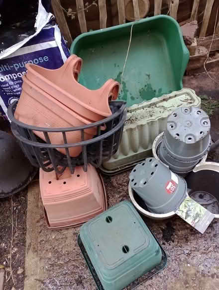 Photo of free Plant pots (Stone Cross BN23) #1