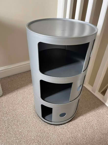 Photo of free Silver plastic side table (Upton CH2) #1