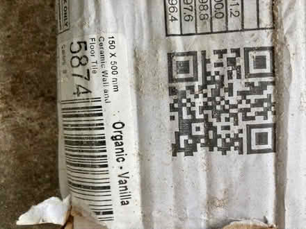 Photo of free Three new grey ceramic floor/ wall tiles (Westbury Fields BS9) #2