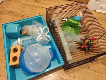 Photo of free Hamster cage and accessories (Burntisland KY3) #1