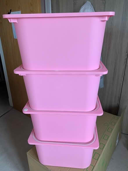 Photo of free IKEA trofast boxes (Liberton, EH16) #1
