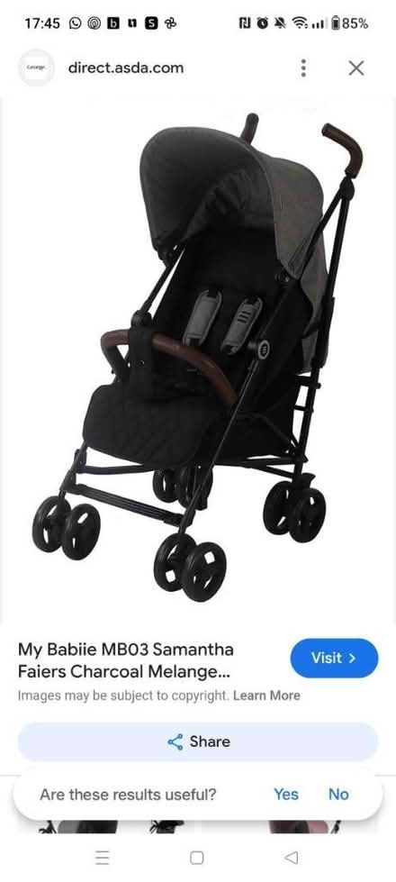 Photo of free My Babiie MB03 Lightweight Stroller (Larkfield, ME20) #2