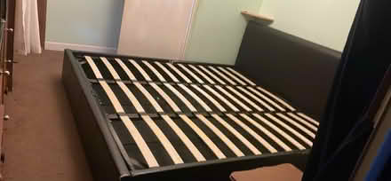 Photo of free King size bed frame (Guildford) #1