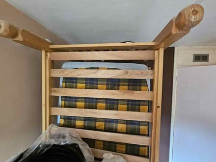 Photo of free Pine Bunk bed (Surbiton) #1