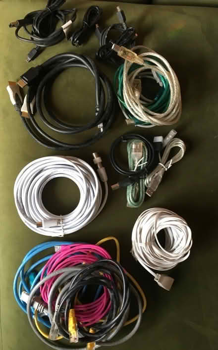 Photo of free Various Cables (Warminster BA12) #1