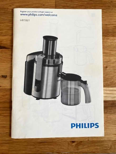 Photo of free Juicer - Philips HR1861 (Cathcart G44) #4