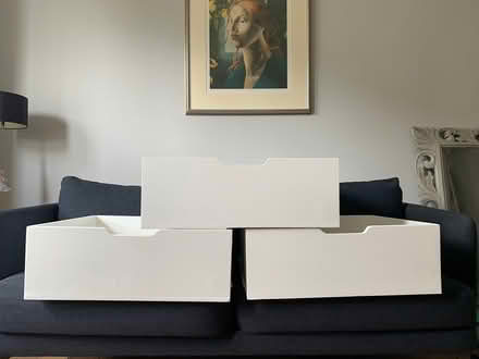 Photo of free 3 MDF Drawers (Ewell, KT19) #2