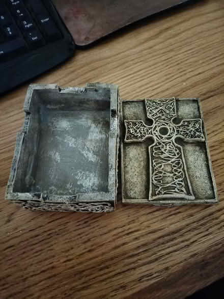 Photo of free Celtic Cross Trinket Box (Catchems End DY12) #1