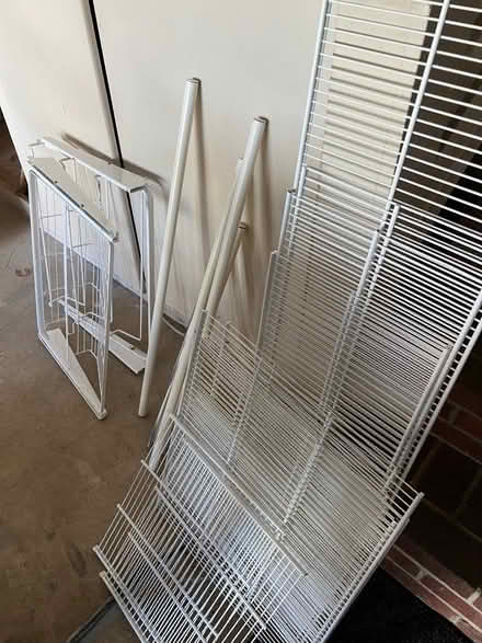 Photo of free Elfa shelving components (Swan Terrace & Fort Hunt Rd) #1