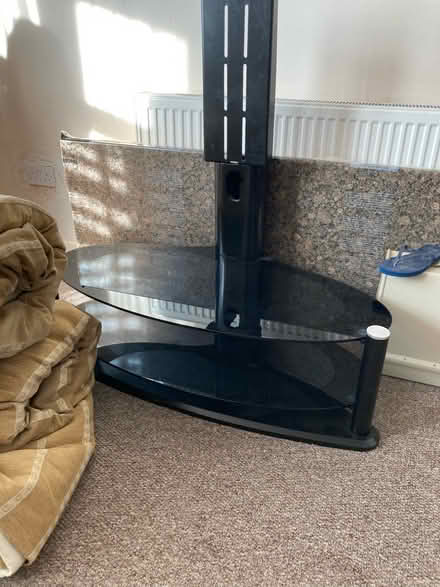 Photo of free Glass Tv stand (Off Ridgeway NN8) #1