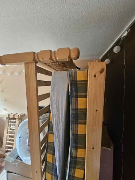 Photo of free Pine Bunk bed (Surbiton) #3