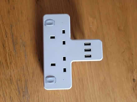 Photo of free Double Plug Adaptor with 3 USB (GL1) #1