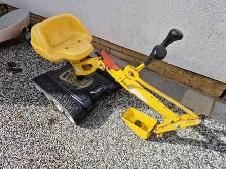 Photo of free Kids sit on digger (Hertford, SG14) #1