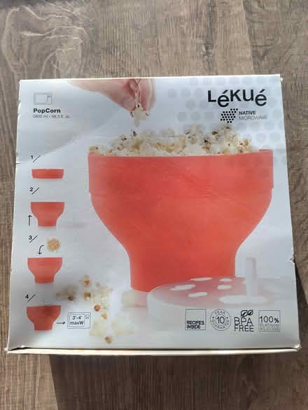 Photo of free Lékué - Popcorn Maker (South Queensferry EH30) #1