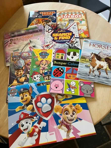 Photo of free Kids sticker and colouring in books (Martlesham) #1