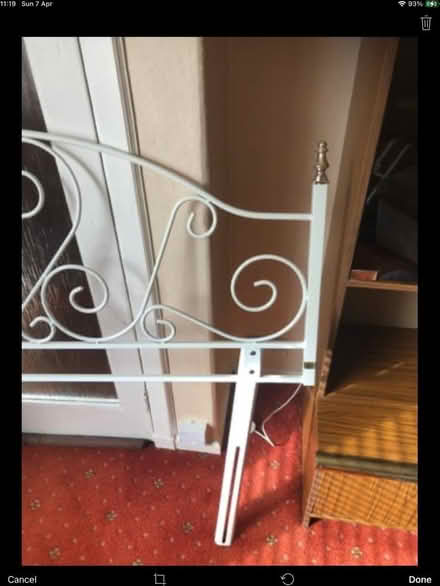 Photo of free Double headboard metal (Gracemount EH17) #2
