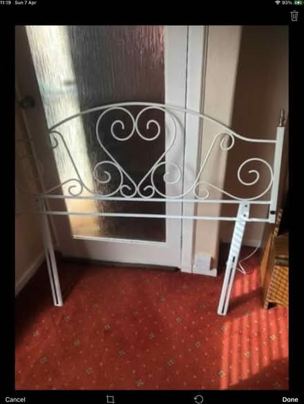 Photo of free Double headboard metal (Gracemount EH17) #1