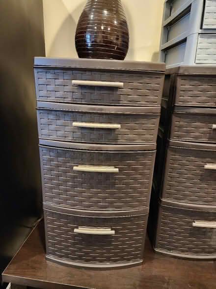 Photo of free Wicker cabinets plastic (Upper Marlboro) #1