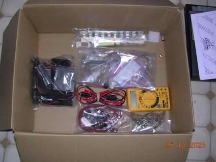 Photo of free Simple electronics kit - suit young experimenter (Four Marks GU34)