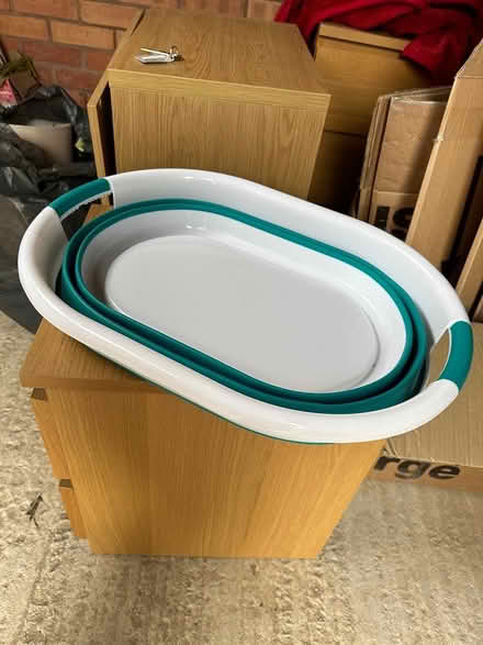 Photo of free Collapsible laundry basket (Glastonbury, BA6) #2