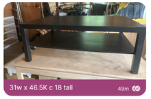 Photo of free Low black table (Oakland) #1
