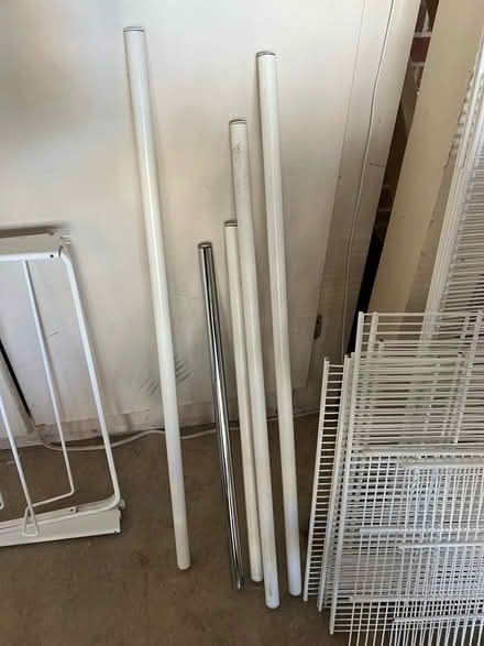 Photo of free Elfa shelving components (Swan Terrace & Fort Hunt Rd) #3