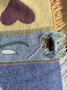 Photo of free Teddy/Kitty Cotton blanket (used) (UES) #1