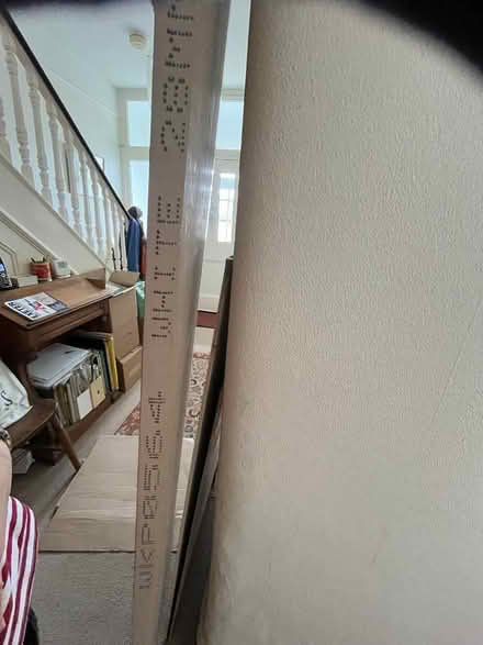 Photo of free 1.96m white bull nose worksurface - as new (Wokingham RG40) #2