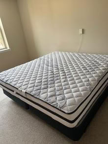 Photo of free king size mattress and box spring (Glen Mills) #1
