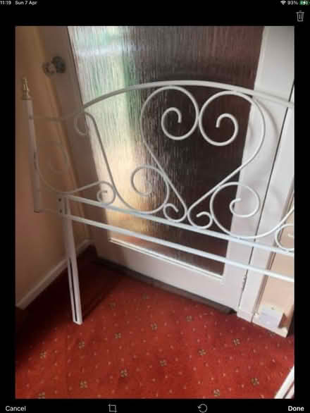 Photo of free Double headboard metal (Gracemount EH17) #3
