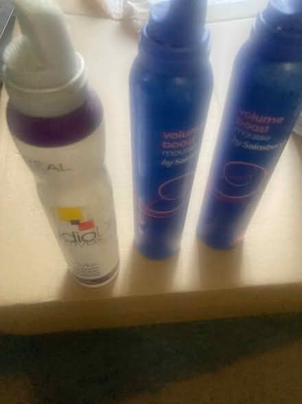 Photo of free Hairsprays and hair mousses (Billesley B28) #1