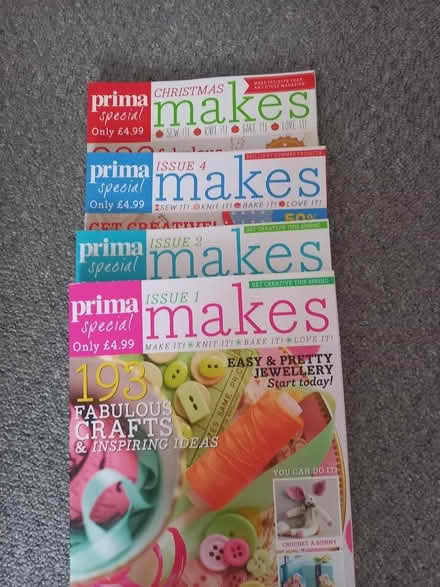 Photo of free Prima makes magazines (Gold St area NN8) #1